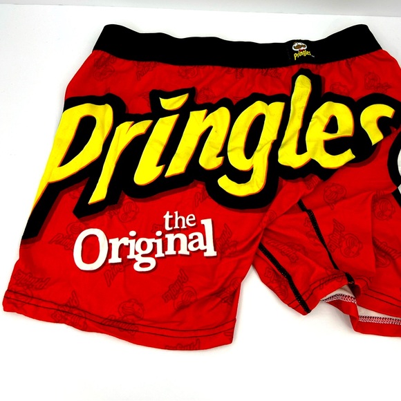SWAG, PRINGLES BY KELLOG’S MEN’S BOXER BRIEFS, 92% MICROPOLYESTER 8% ELSTANE - Picture 8 of 11